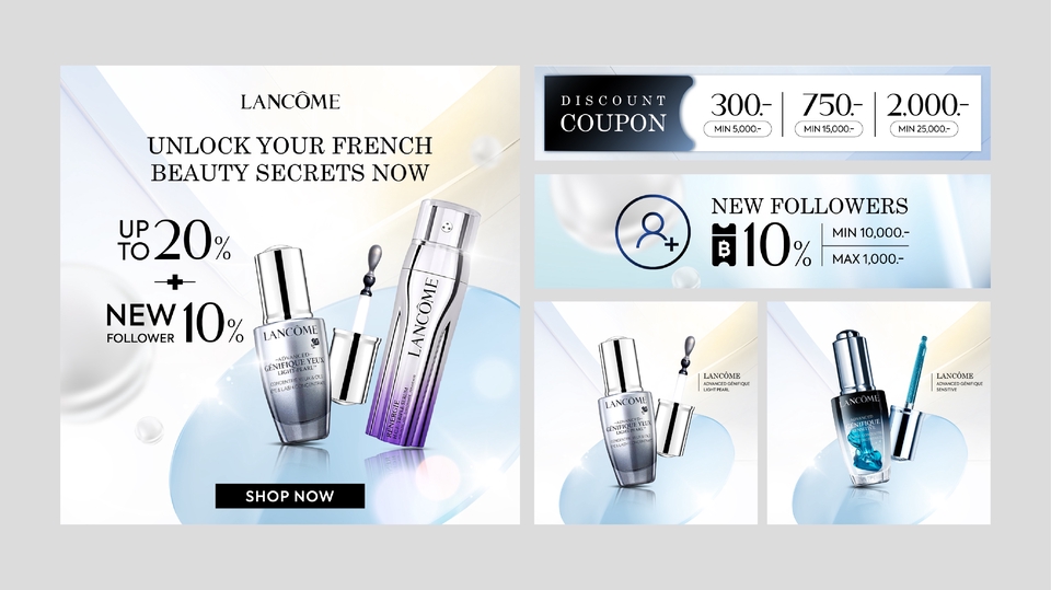 Banner online : Lancome