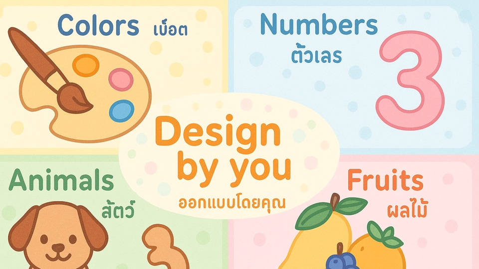 คุณคิด เราทำ ออกแบบได้ทุกประเภท