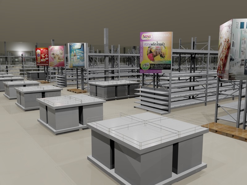 model render