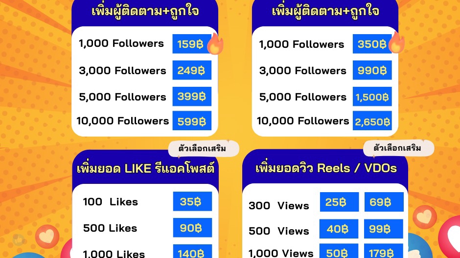 บริการส่งเสริมการตลาดแพลตฟอร์ม Facebook