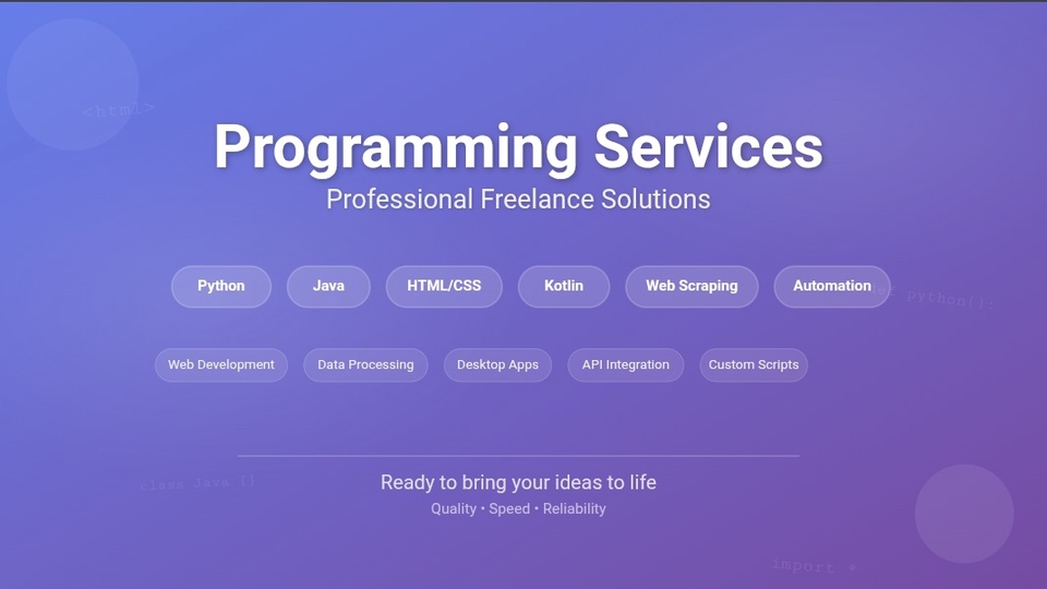 รับเขียนโปรแกรม desktop application ภาษา Kotlin Python