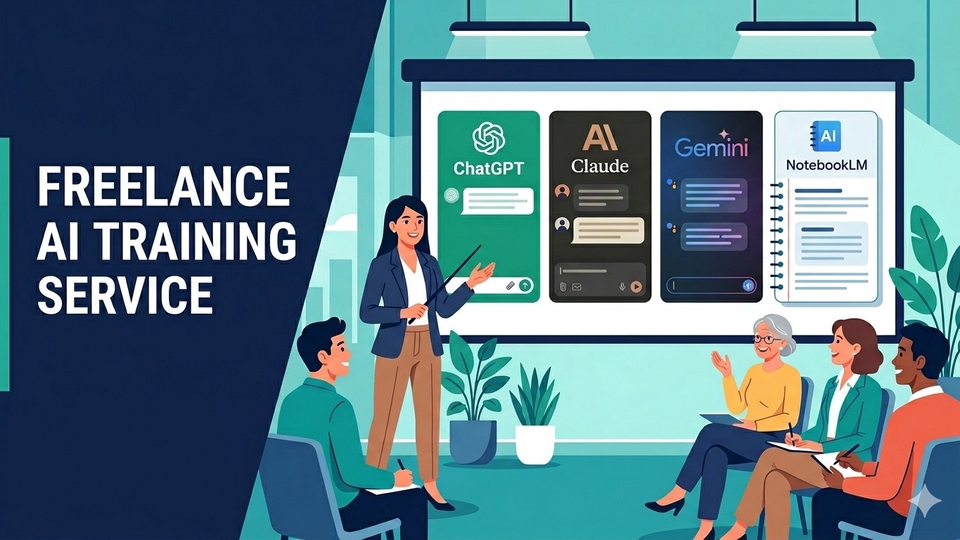สอนการใช้งาน ChatGPT, Claude, Gemini และ NotebookLM เพื่อเพิ่มประสิทธิภาพการทำงานในองค์กร