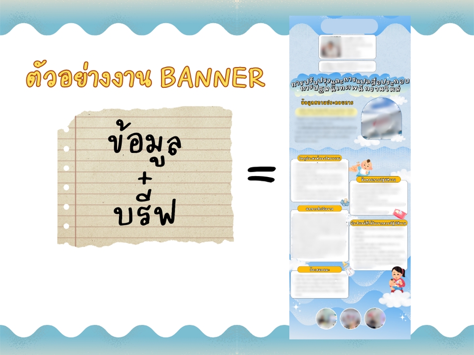 รับทำPresentation ภาพนิ่งและแบบแบนเนอร์