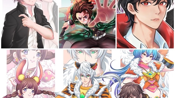 รับวาดภาพประกอบการ์ตูนทุกแบบ เว็บตูน มังงะ คอมิค