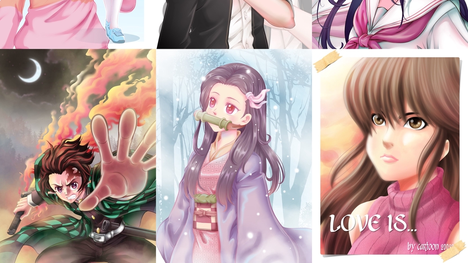 รับวาดภาพประกอบการ์ตูนทุกแบบ เว็บตูน มังงะ คอมิค
