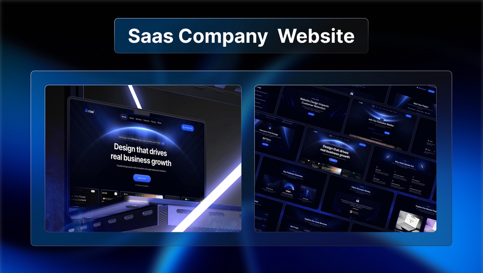 เว็บเอเจนซี่และ Saas company web design - Daaistudio Fastwork