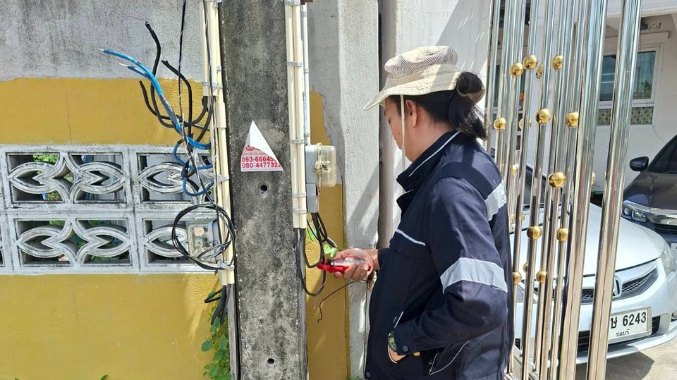 ตรวจสอบระบบไฟฟ้าทั้งหลังก่อนรับส่งบ้านใหม่ หรือ ตรวจบ้านเก่า และ บ้านรีโนเวท
