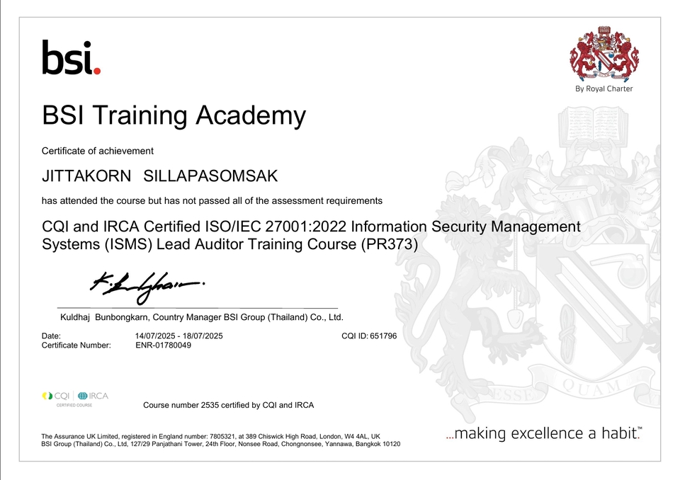IT Solution และ Support - รับปรึกษา วางแผน วางระบบ การตลาด กฏหมาย Audit ISO27001 ISO27701 เกี่ยวกับ IT ครบวงจร - 8