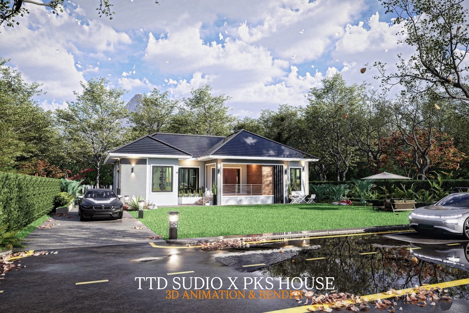 รับทำภาพ 3D Render ทั้งภายในและภายนอก