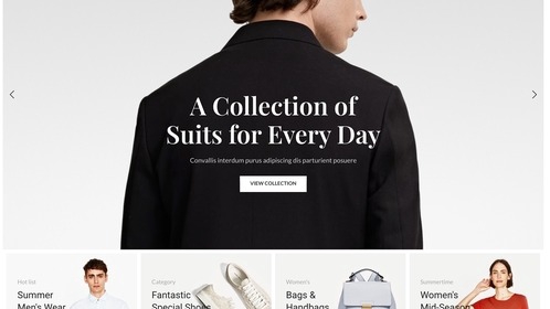 ตัวอย่างทำเว็บไซต์ E-Commerce ขายสินค้าแฟชั่น เหมาะกับทำเว็บแนวขายสินค้าออนไลน์