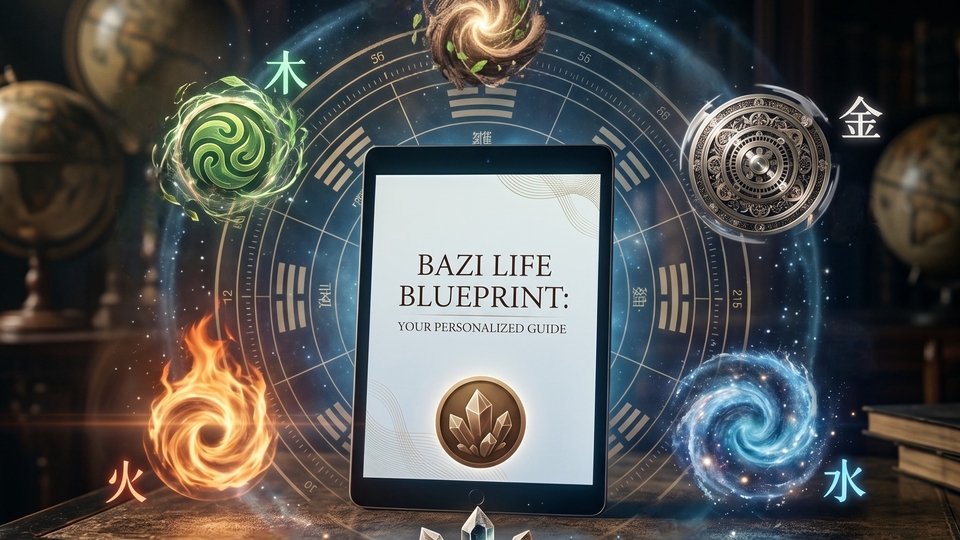 Life Blueprint: ถอดรหัส 8 อักษรปาจื้อ วางแผนความสำเร็จเฉพาะบุคคล โหราศาสตร์จีน ดูดวง ปาจื้อ ดวงจีน