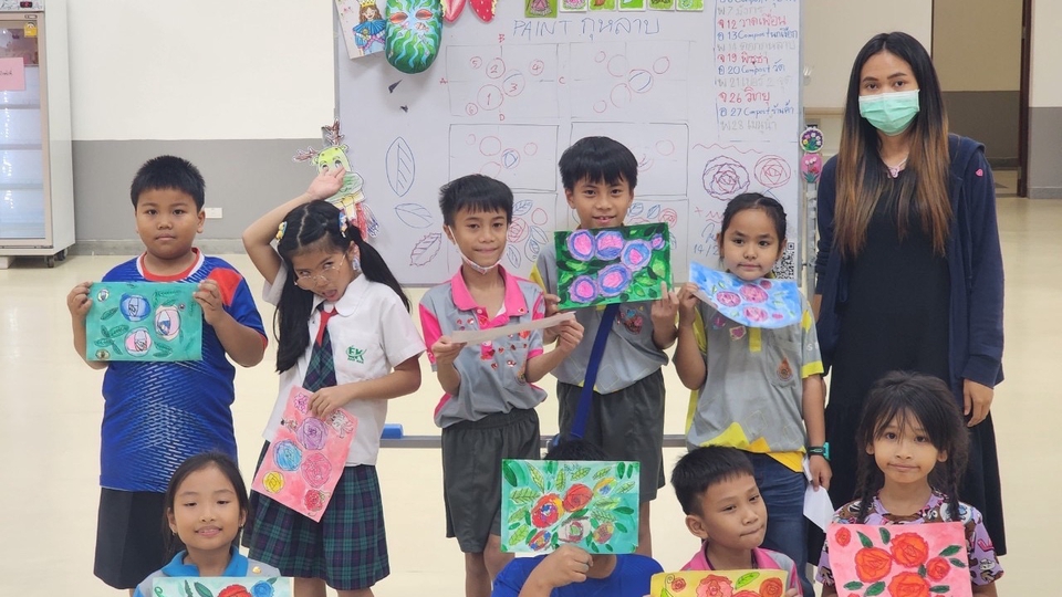 Painting rose class