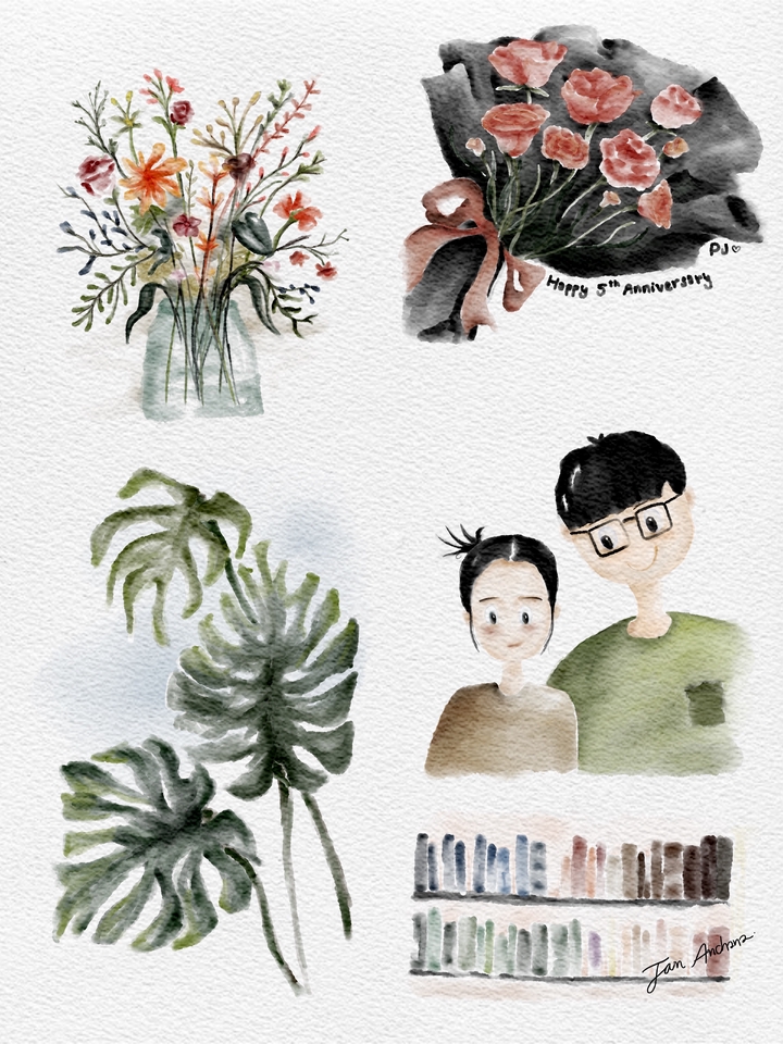 วาดภาพลงสีน้ำ ได้ฟีลละมุน