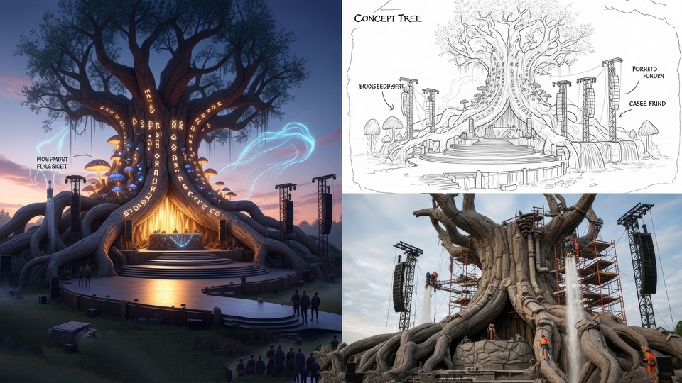 3D Perspective - 3dEvents/อีเวนต์//เวทีการแสดง/คอนเสิร์ต/ฉากการแสดง/เฟสติวอล/เอ็กซิบิชั่น/บูธ/กิจกรรมความบันเทิง - 27