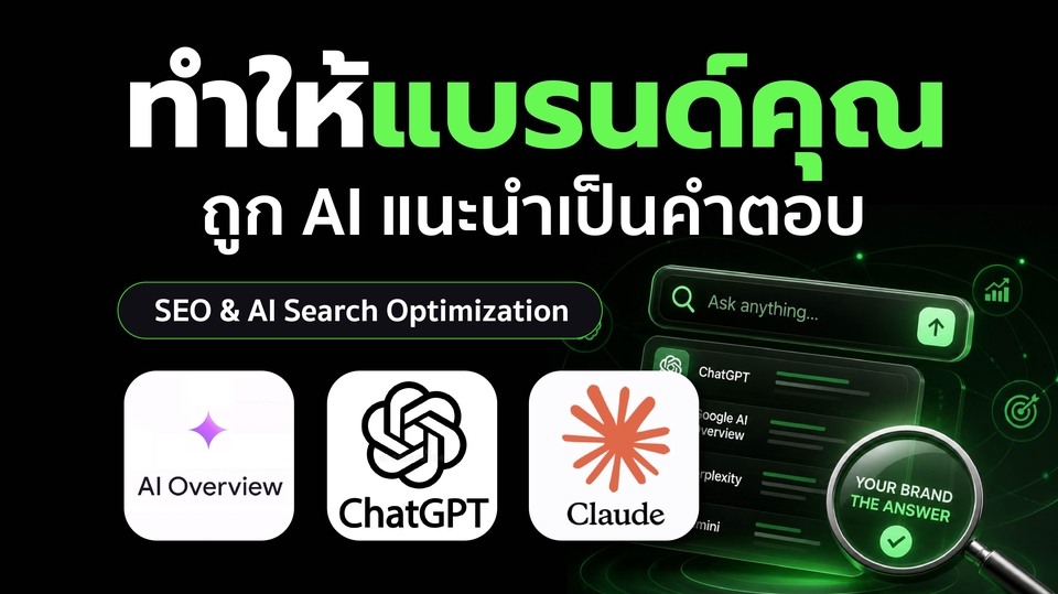 SEO & AI Seach Engine Optimization: Google AI Overview, ChatGPT, Claude