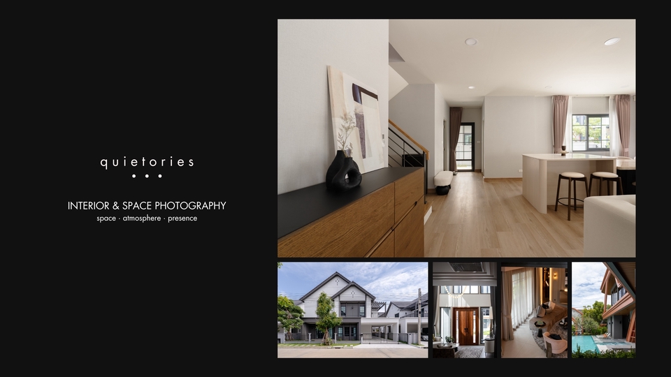 รับถ่ายรูปบ้านและสถานที่ ถ่ายภาพสถาปัตยกรรม ช่างภาพ interior design