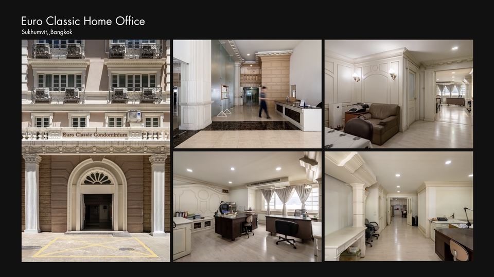 รับถ่ายรูปสถานที่ บ้านพักอาศัย สไตล์ Euro Classic Home Office ในกรุงเทพฯ ช่างภาพมืออาชีพ