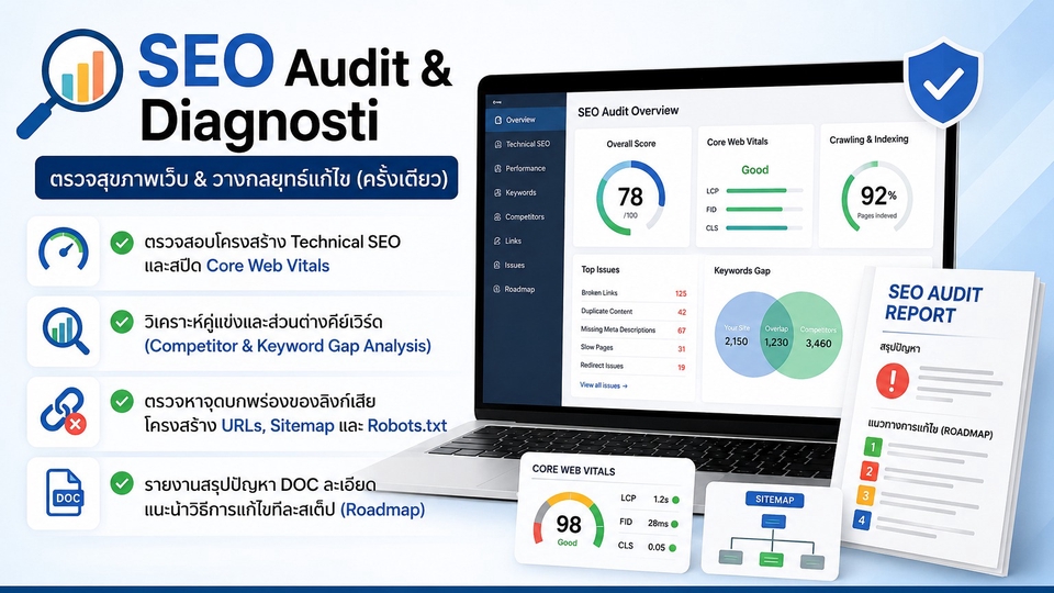 SEO Audit & Diagnostic + On-Page Optimization