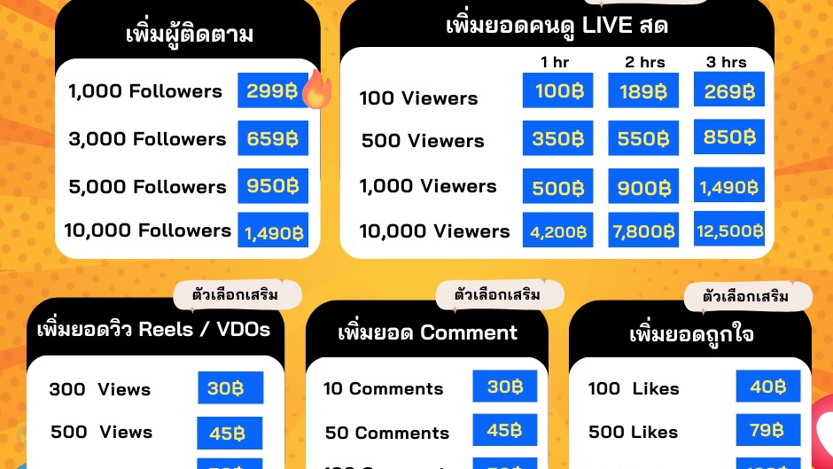บริการส่งเสริมทางการตลาดช่องทาง TIKTOK