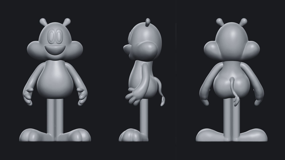 รับผลิต Art Toy ตัวการ์ตูน 3 มิติ โมเดลคาแรคเตอร์ ของเล่นสะสม ดีไซน์คาแรคเตอร์