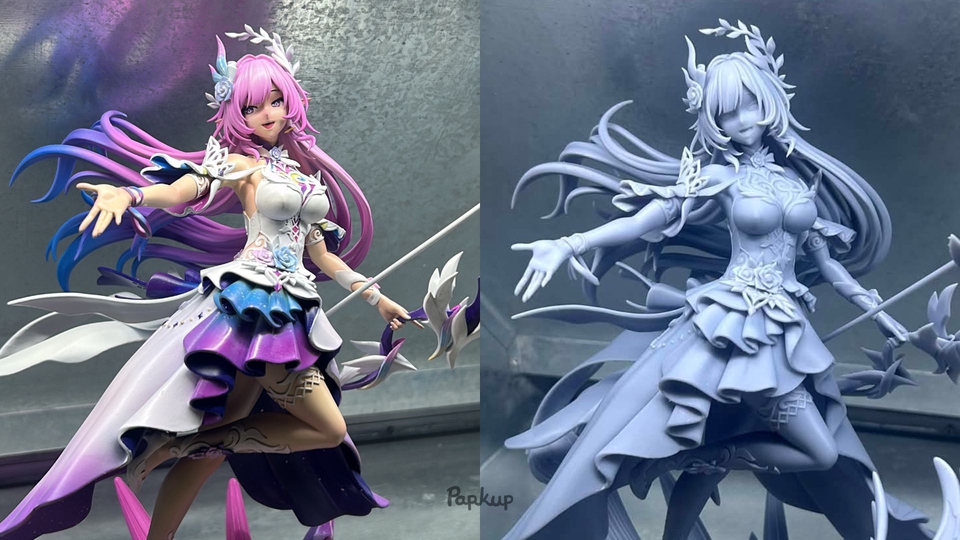 รับผลิต art toy ฟิกเกอร์อนิเมะสาวสวย ดีไซน์คาแรคเตอร์เฉพาะ สั่งทำโมเดลของเล่น