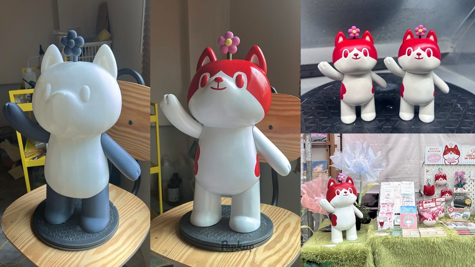 รับผลิต art toy ของเล่นคาแรคเตอร์ ดีไซน์ตุ๊กตาอะนิเมะ งานฝีมือ ของขวัญ