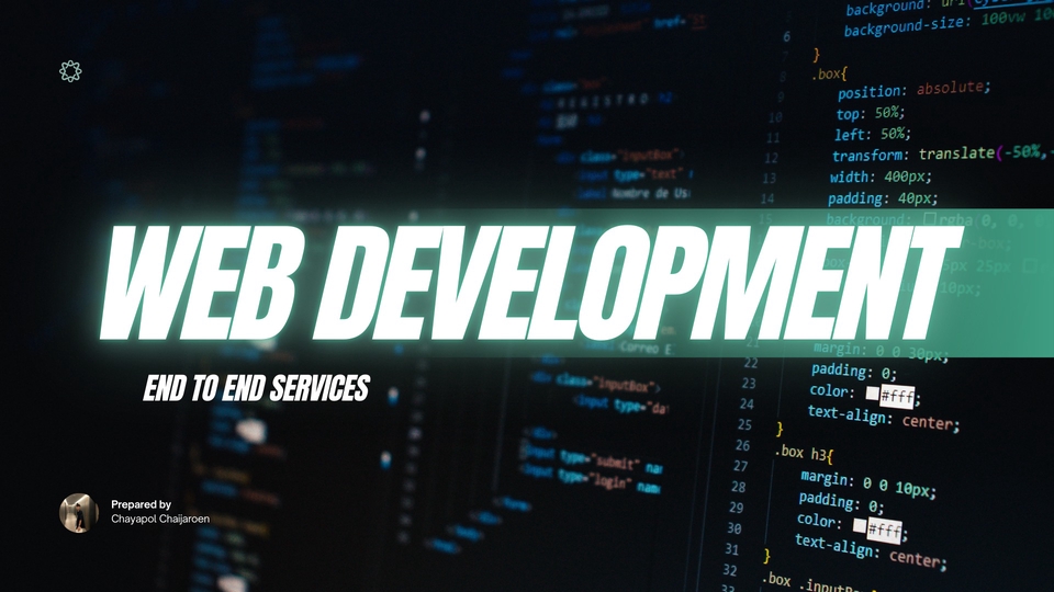 Web Development End to End Services