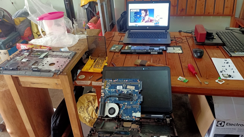 งานซ่อมโน้ตบุค ทั้ง software และ hardware