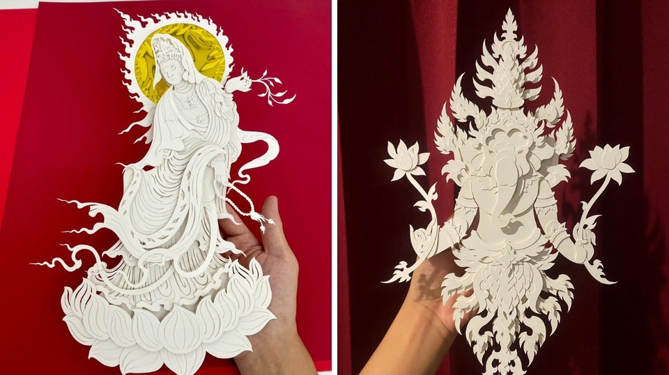 รับทำของขวัญแฮนเมด: งานศิลปะกระดาษแกะสลักสวยงาม, สั่งทำของขวัญแนว DIY