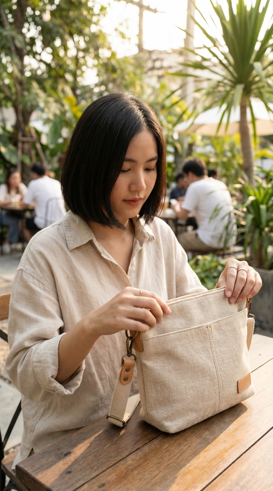 สร้างนายแบบ นางแบบ AI - สร้างภาพ AI นางแบบสวมใส่เสื้อผ้า โปรโมทสินค้าให้ดูแพง สไตล์อินฟลูเอนเซอร์ - 4