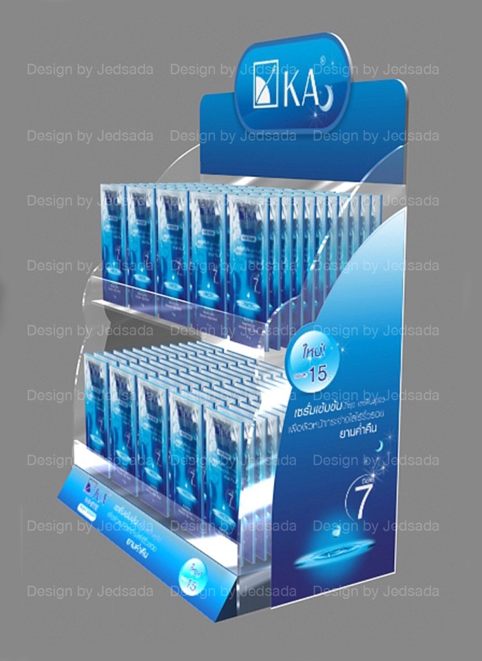 ทำโมเดล 3D - ออกแบบชั้นโชว์สินค้า - 8