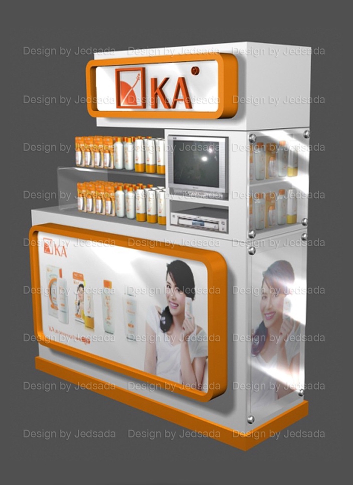 ทำโมเดล 3D - ออกแบบชั้นโชว์สินค้า - 6