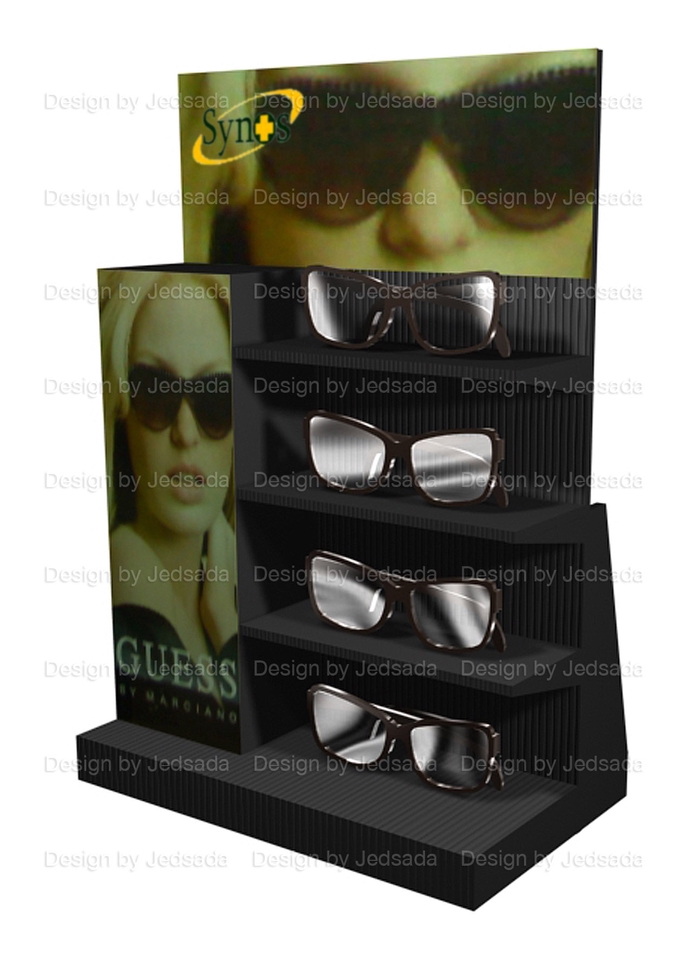 ทำโมเดล 3D - ออกแบบชั้นโชว์สินค้า - 4