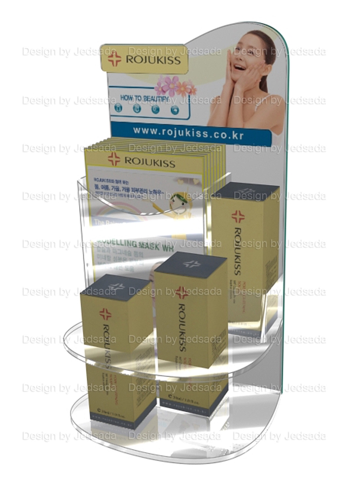 ทำโมเดล 3D - ออกแบบชั้นโชว์สินค้า - 26