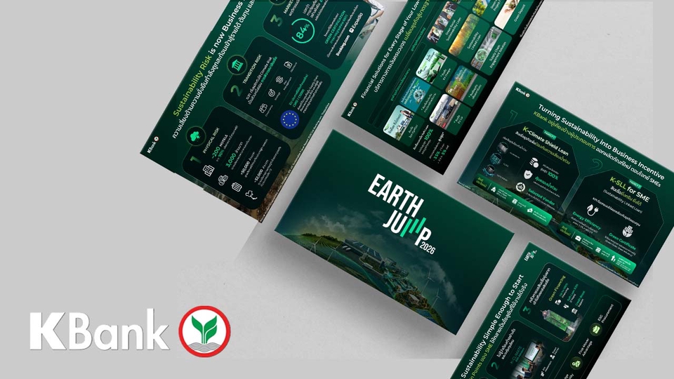 āļĢāļąāļāļāļģ presentation āđāļāļāļāļļāļĢāļāļīāļ KBank Earth Jump 2025 āļāļģāđāļŠāļāļāļāđāļāļĄāļđāļĨāļāļ§āļēāļĄāļĒāļąāđāļāļĒāļ·āļ āļ§āļīāđāļāļĢāļēāļ°āļŦāđāļāļļāļĢāļāļīāļ