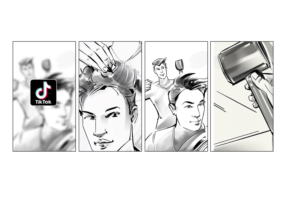 #tiktok #socialmedia #viral วาดภาพประกอบสินค้า รับวาดภาพการ์ตูน ภาพวาดดิจิทัล นั