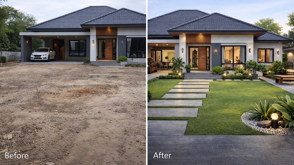 รับ Render 3D จากภาพถ่ายจริง
บริการที่ลูกค้าจะได้รับ
• Renderจากภาพบ้านจริง
• ทำภาพเสมือนจริง